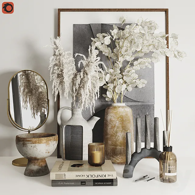 Decorative set 24 3D Model