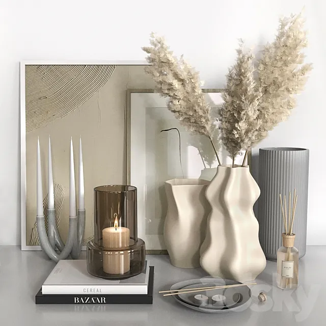 Decorative Set 24 3DModel