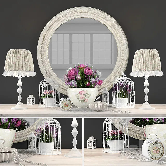 Decorative set 24 3DModel