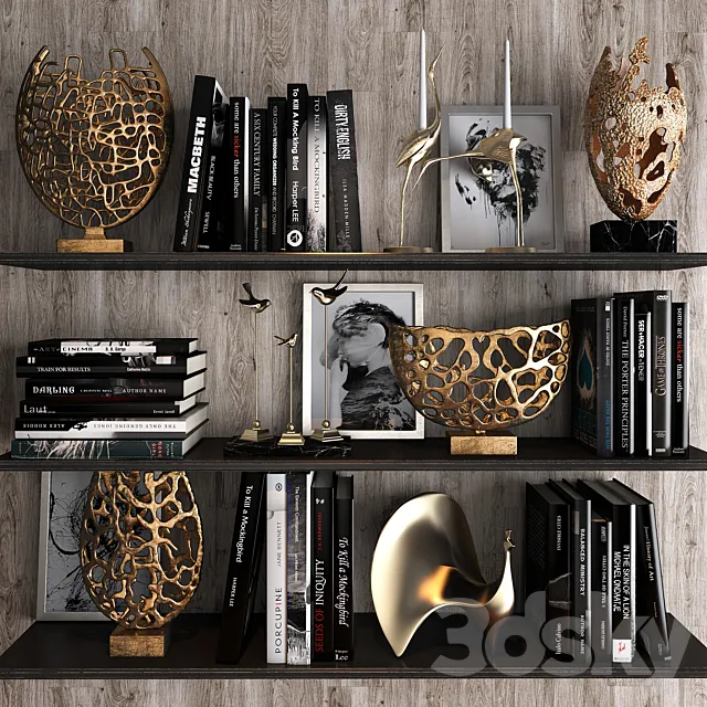 Decorative set 25 3D Model