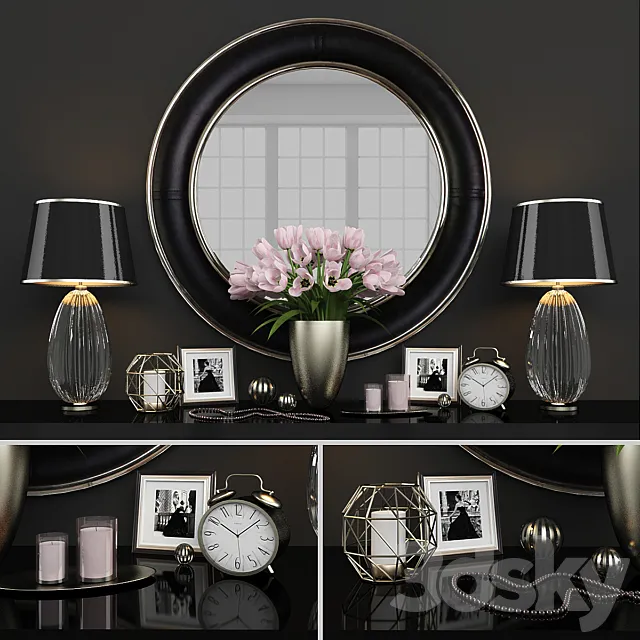 Decorative set 25 3D Model