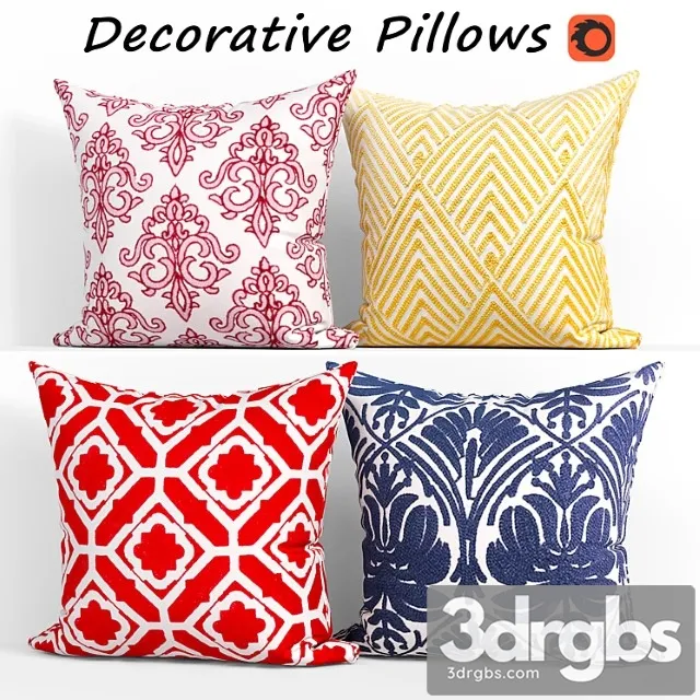 Decorative set 251 3D Model Download Decorative set 251 3D Model Download