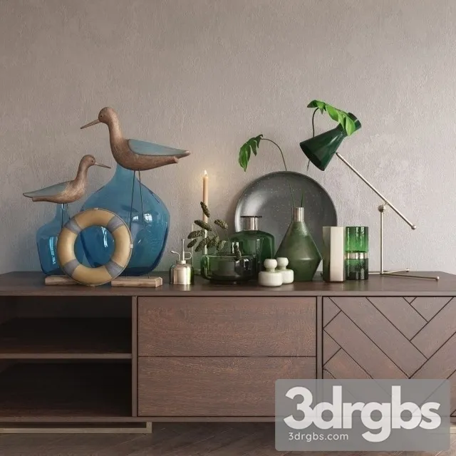 Decorative Set 26 3D Model Download Decorative Set 26 3D Model Download