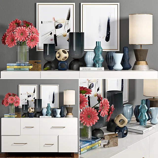 Decorative Set – 26 3DModel