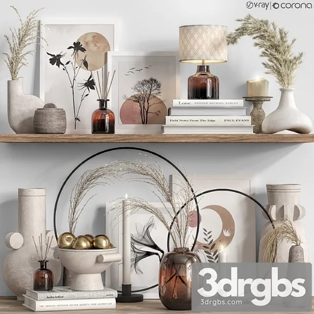 Decorative Set 27 11 3D Model Download Decorative Set 27 11 3D Model Download