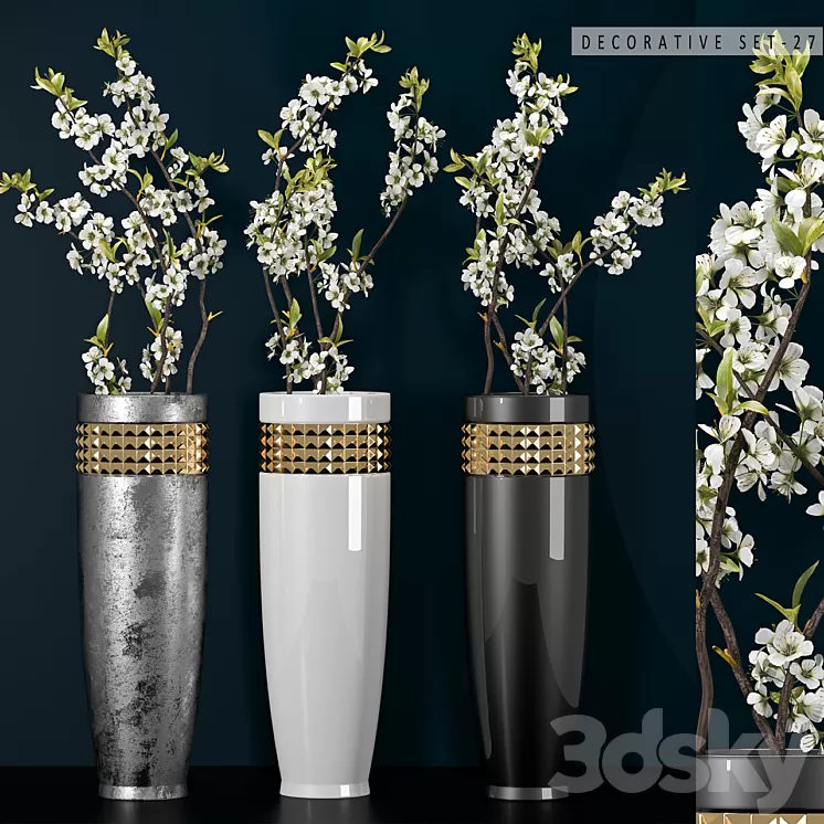 DECORATIVE SET 27 3D Model