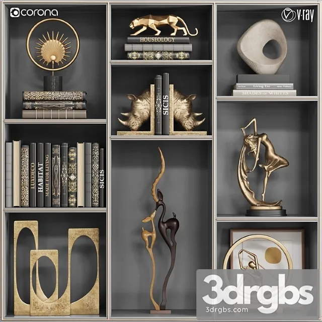 Decorative Set 28 19 3D Model Download Decorative Set 28 19 3D Model Download