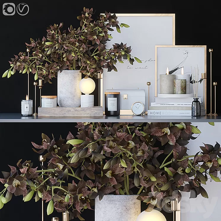 Decorative set 28 3D Model