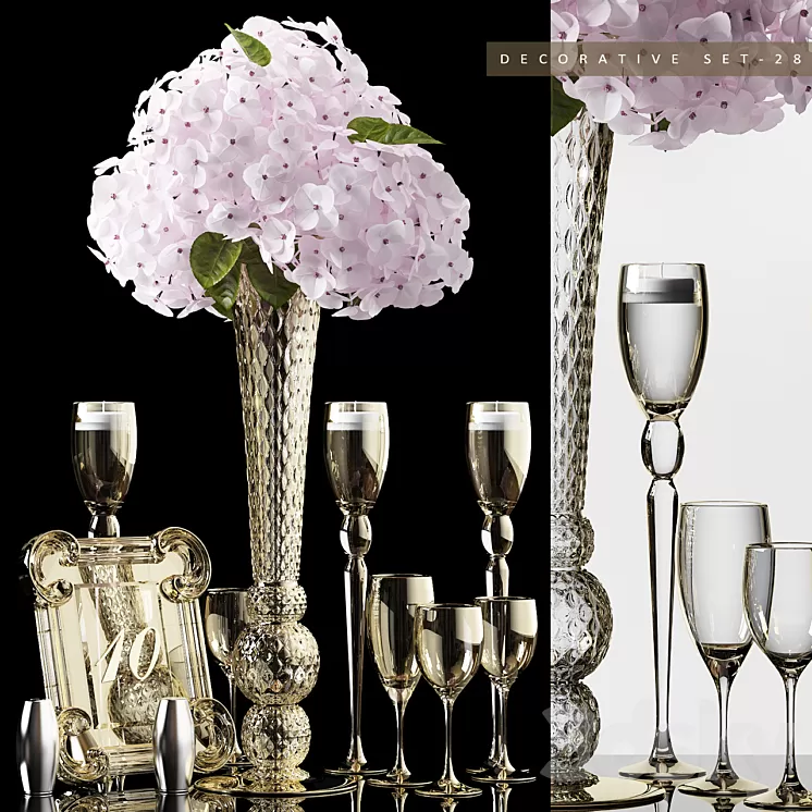 DECORATIVE SET 28 3D Model