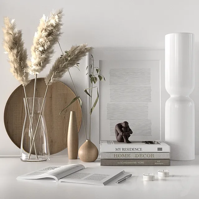 Decorative Set 28 3DModel Decorative Set 28 3DModel