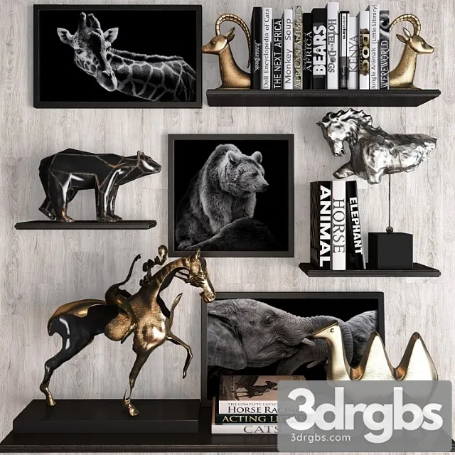 Decorative set 28_2 3D Model Download Decorative set 28_2 3D Model Download