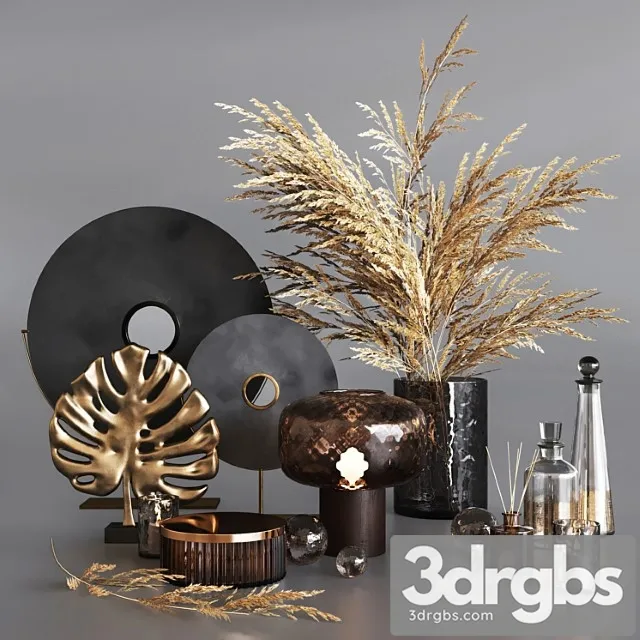 Decorative set 2_1_123 3D Model Download Decorative set 2_1_123 3D Model Download