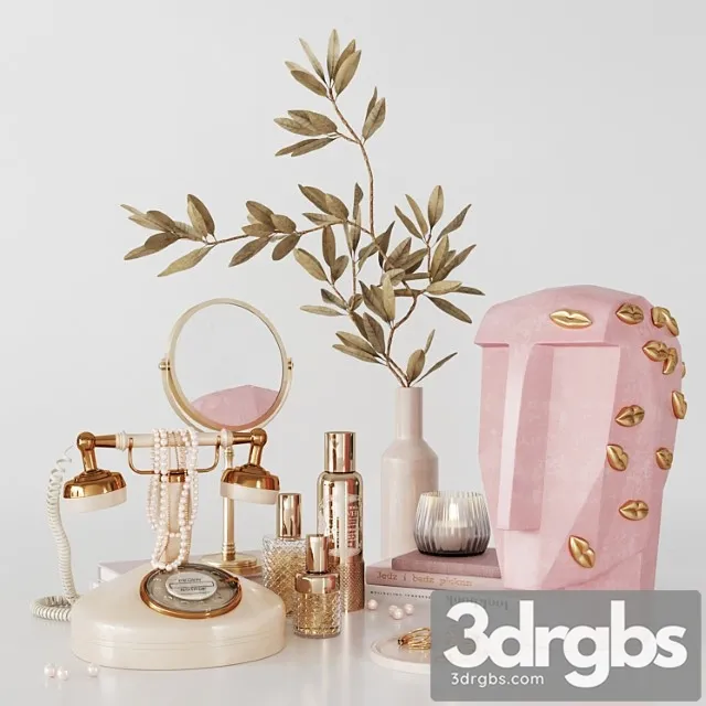 Decorative Set 3 20 3D Model Download Decorative Set 3 20 3D Model Download