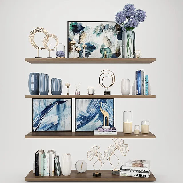 decorative set 3 3D Model