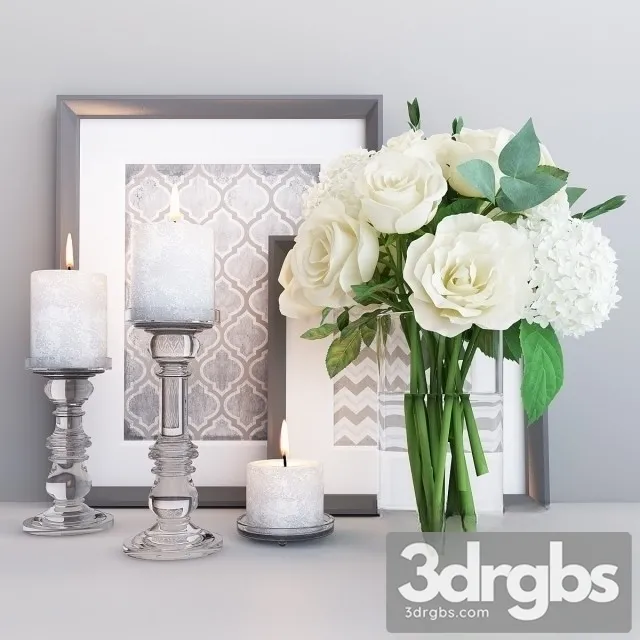 Decorative Set 3 3D Model Download Decorative Set 3 3D Model Download