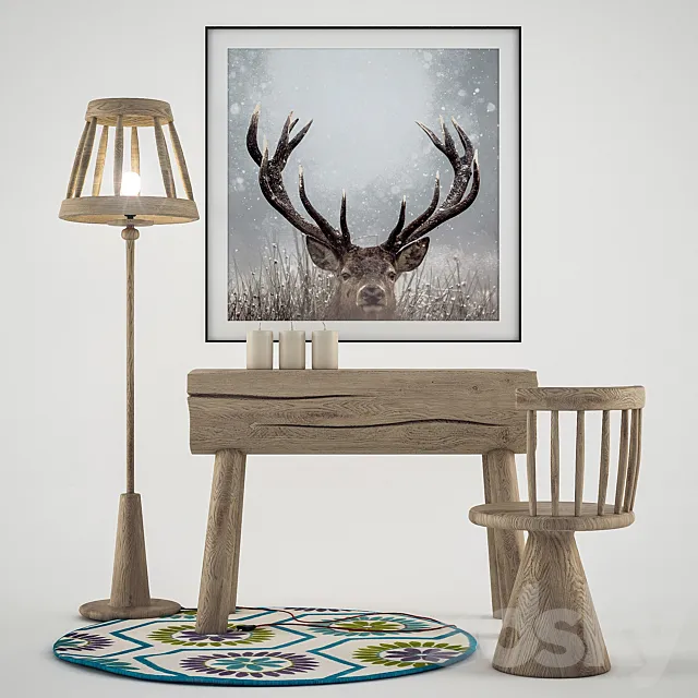 Decorative set 3 3DModel Decorative set 3 3DModel