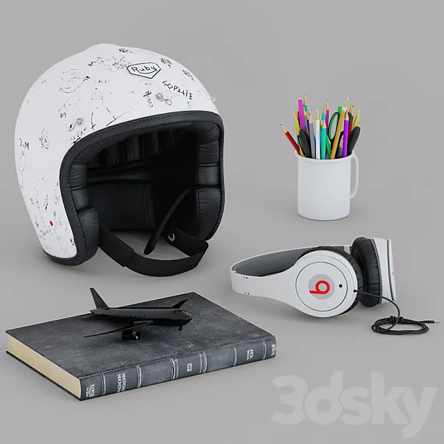 Decorative set 3 3DModel Decorative set 3 3DModel