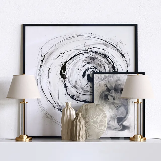 Decorative Set 3 3DModel