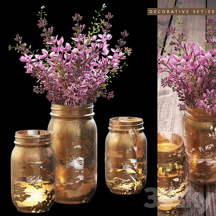 DECORATIVE SET 30 3D Model