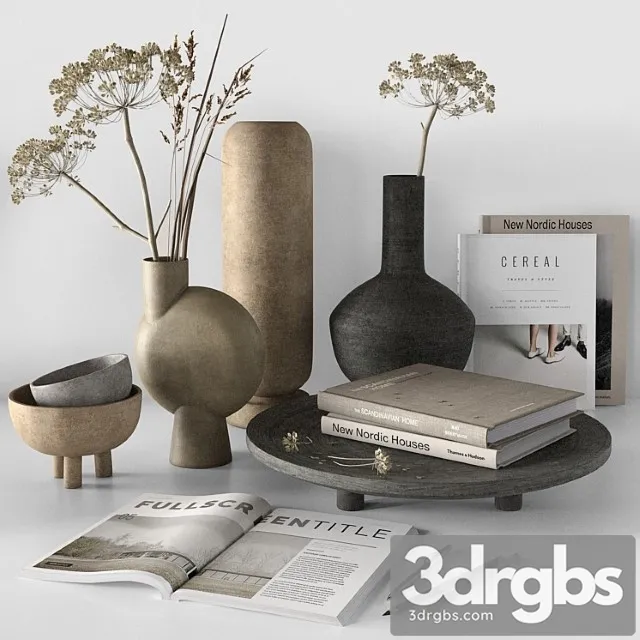 Decorative Set 30 6 3D Model Download Decorative Set 30 6 3D Model Download