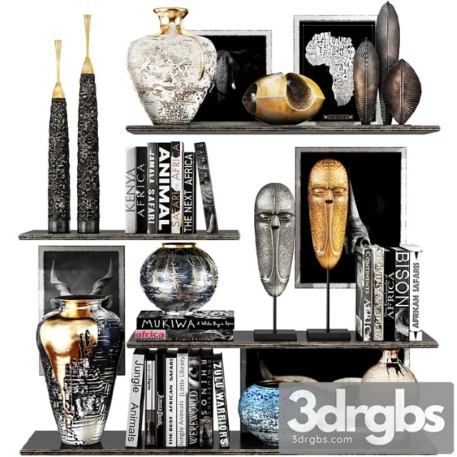 Decorative set 33_3 3D Model Download Decorative set 33_3 3D Model Download