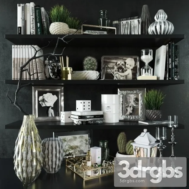 Decorative Set 34 3D Model Download Decorative Set 34 3D Model Download