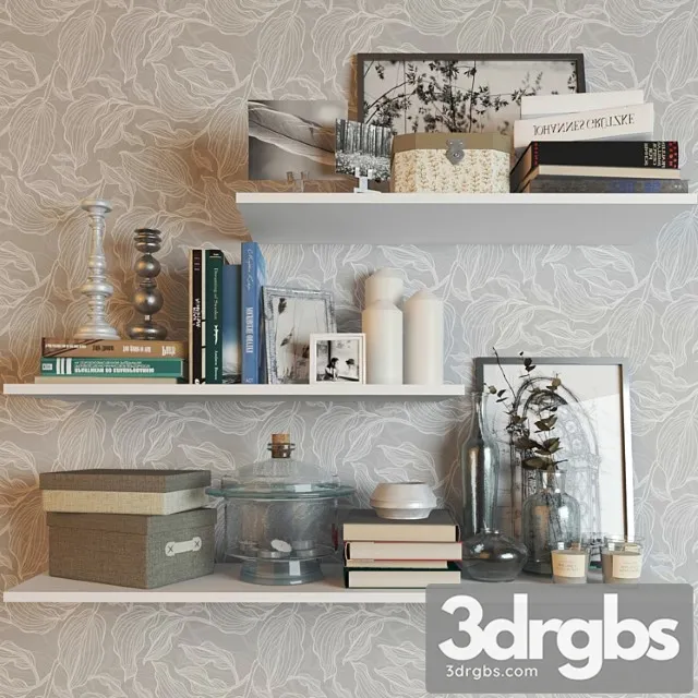 Decorative Set 342 3D Model Download Decorative Set 342 3D Model Download