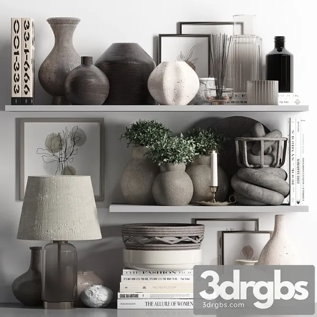 Decorative Set 35 10 3D Model Download Decorative Set 35 10 3D Model Download