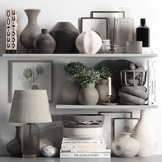 Decorative Set 35 3D Model