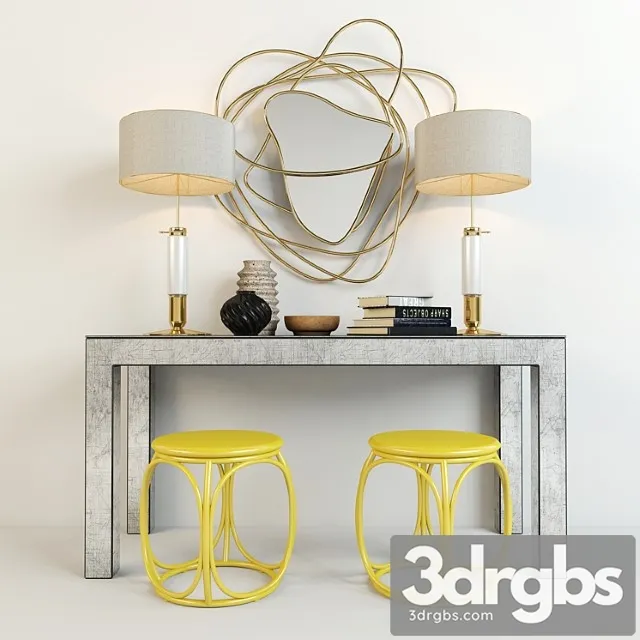 Decorative Set 362 3D Model Download Decorative Set 362 3D Model Download