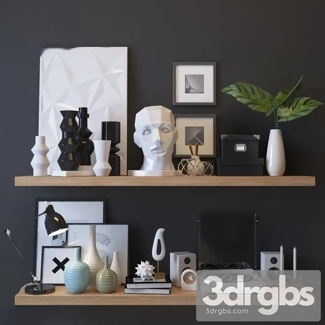 Decorative Set 37 3D Model Download Decorative Set 37 3D Model Download