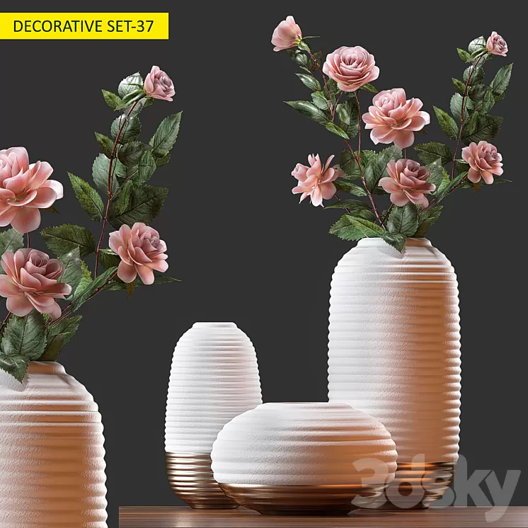 decorative set 37 3D Model