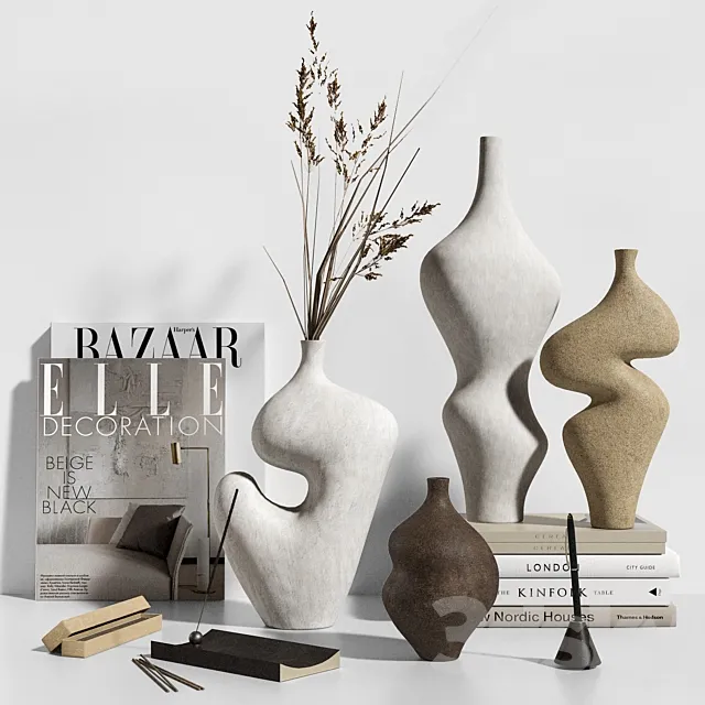 Decorative Set 38 3DModel Decorative Set 38 3DModel