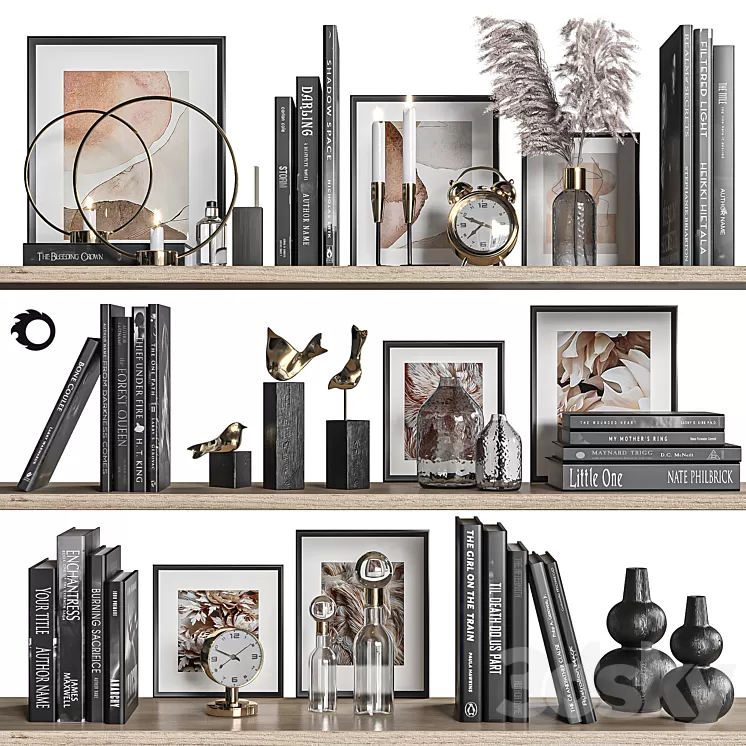 decorative set 3D Model Free Download decorative set 3D Model Free Download