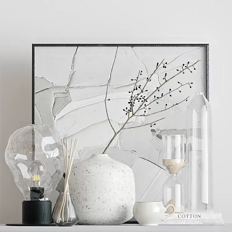 decorative set 3D Model Free Download