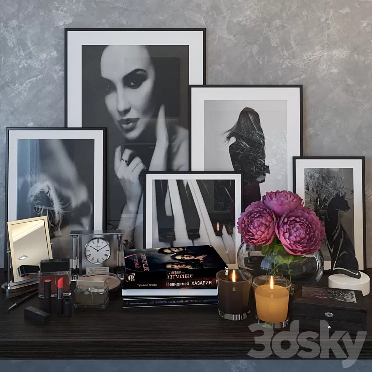 Decorative Set 3D Model