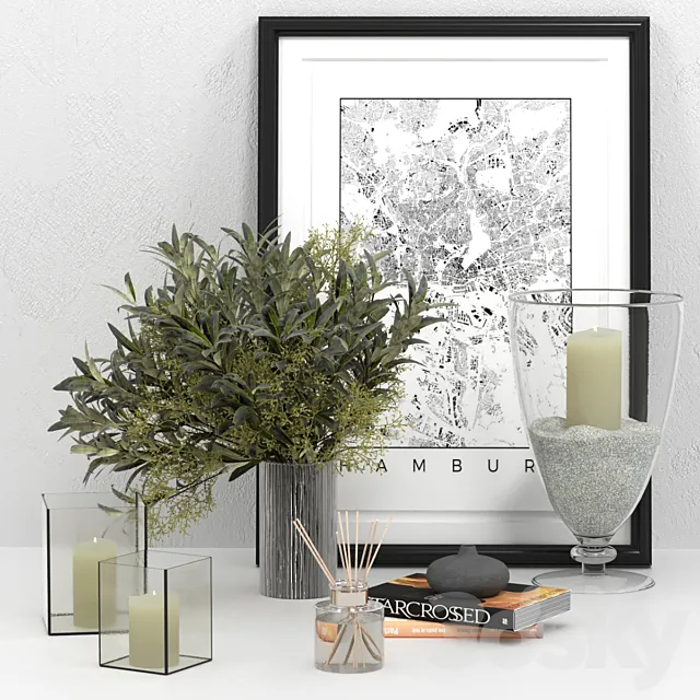 Decorative set 3D Model