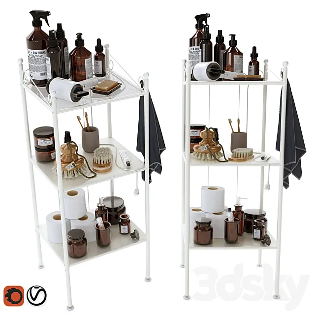 Decorative set 3D Model