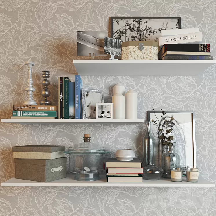 Decorative set 3D Model