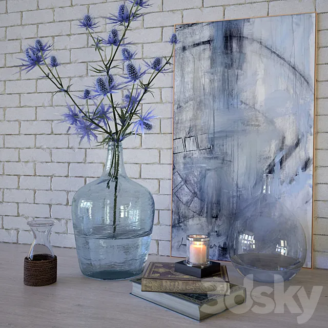 Decorative set 3D Model