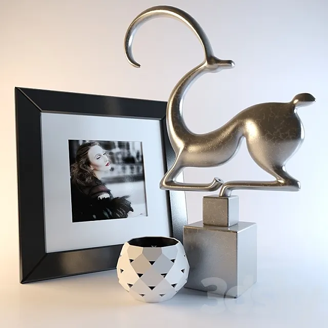 Decorative set 3D Model