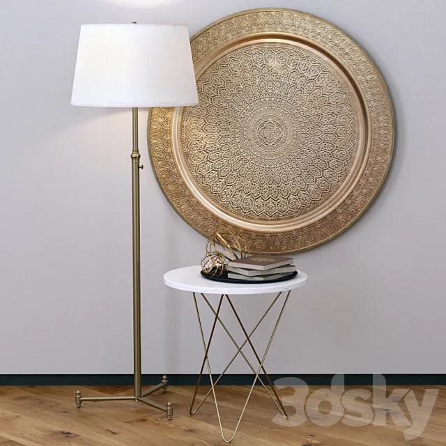 Decorative set 3D Model