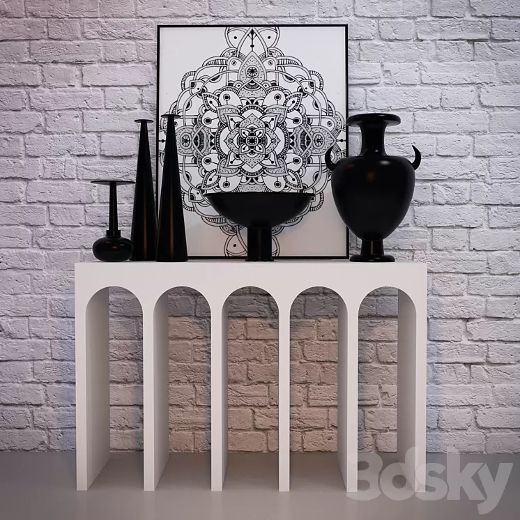decorative set 3D Model