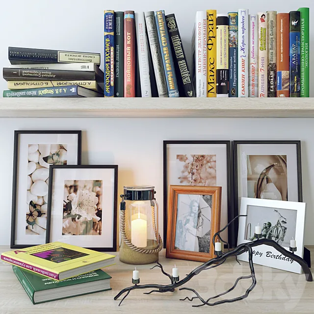 Decorative set 3D Model