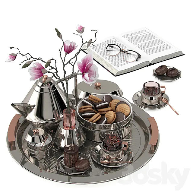 Decorative set 3D Model