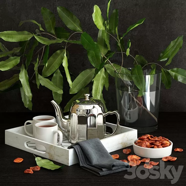 Decorative set 3D Model