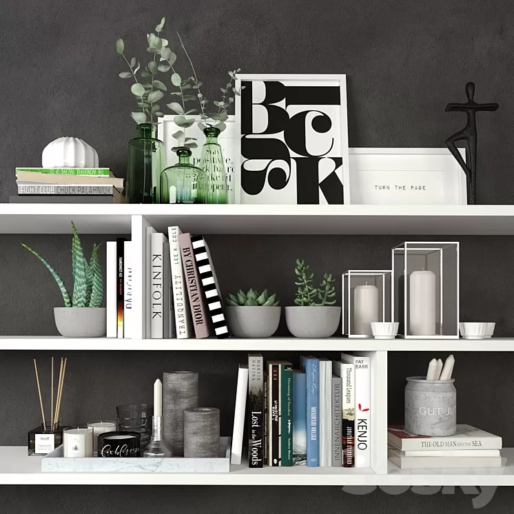 Decorative set 3D Model