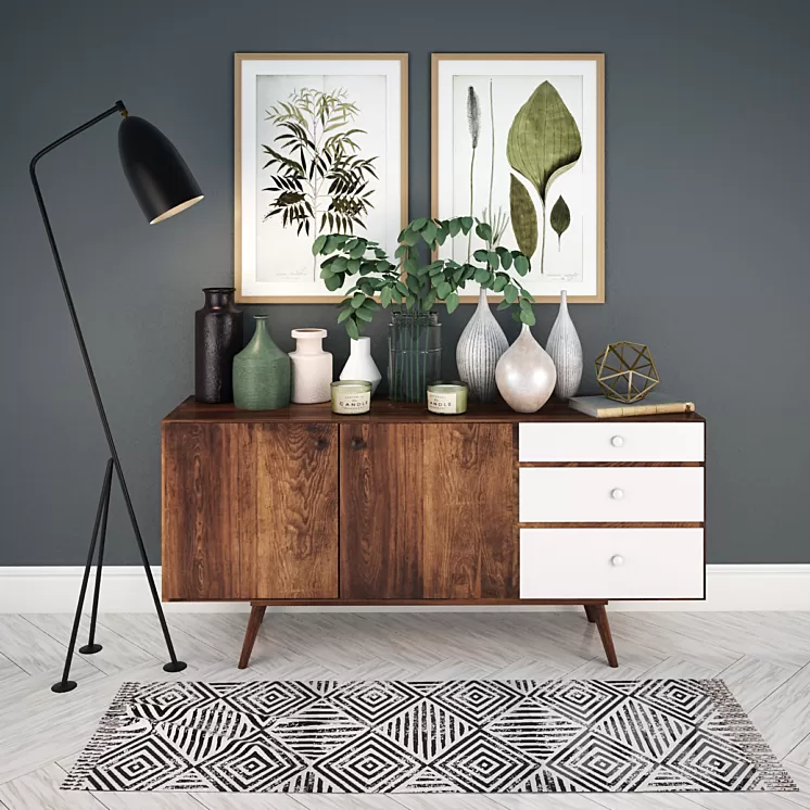 Decorative set 3D Model