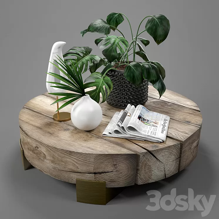 Decorative set 3D Model
