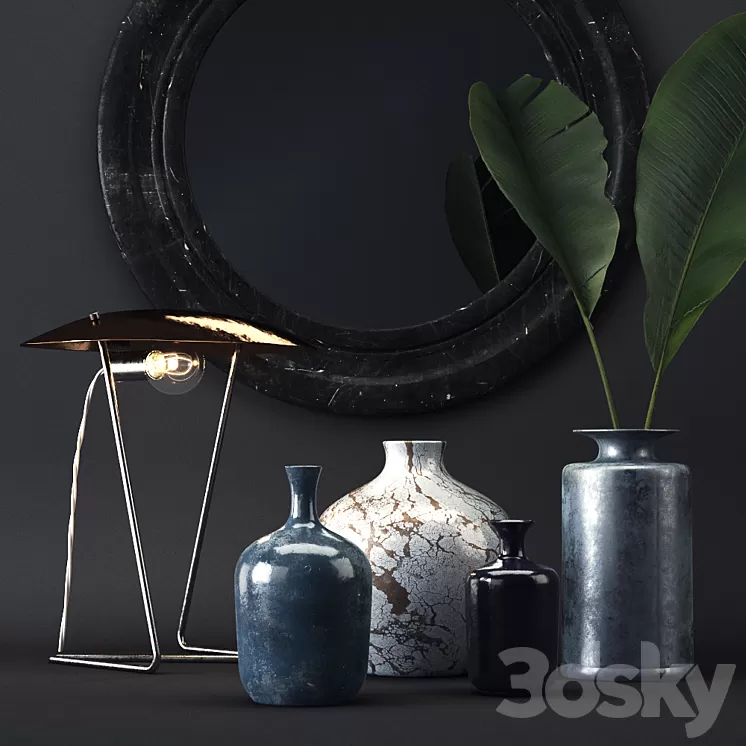 Decorative set 3D Model